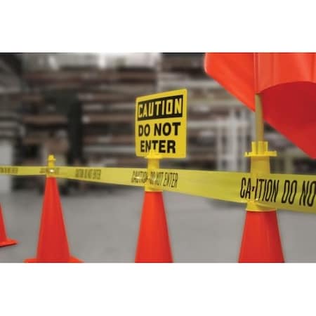 Accuform TRAFFIC CONE ACCESSORIES UNIVERSAL FBC107OR FBC107OR